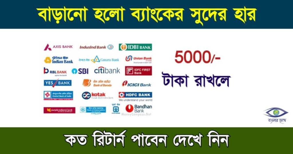 Sbi Scheme - এসবিআই তে বাড়লো সুদের পরিমান! দেখে নিন 5000 টাকায় কত 