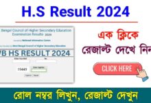 HS Result 2024 (উচ্চমাধ্যামিক রেজাল্ট ২০২৪)